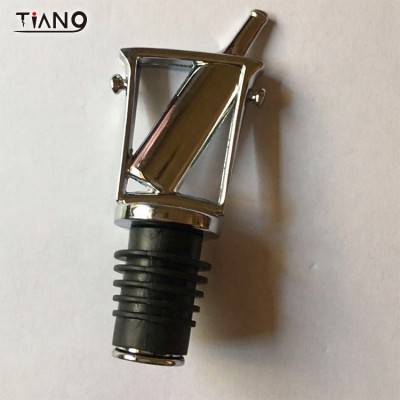 quality zinc alloy red wine stopper