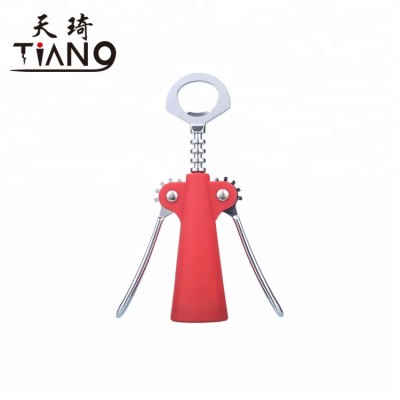 Cheap Plastic Wing Wine Bottle Corkscrew Wine Opener